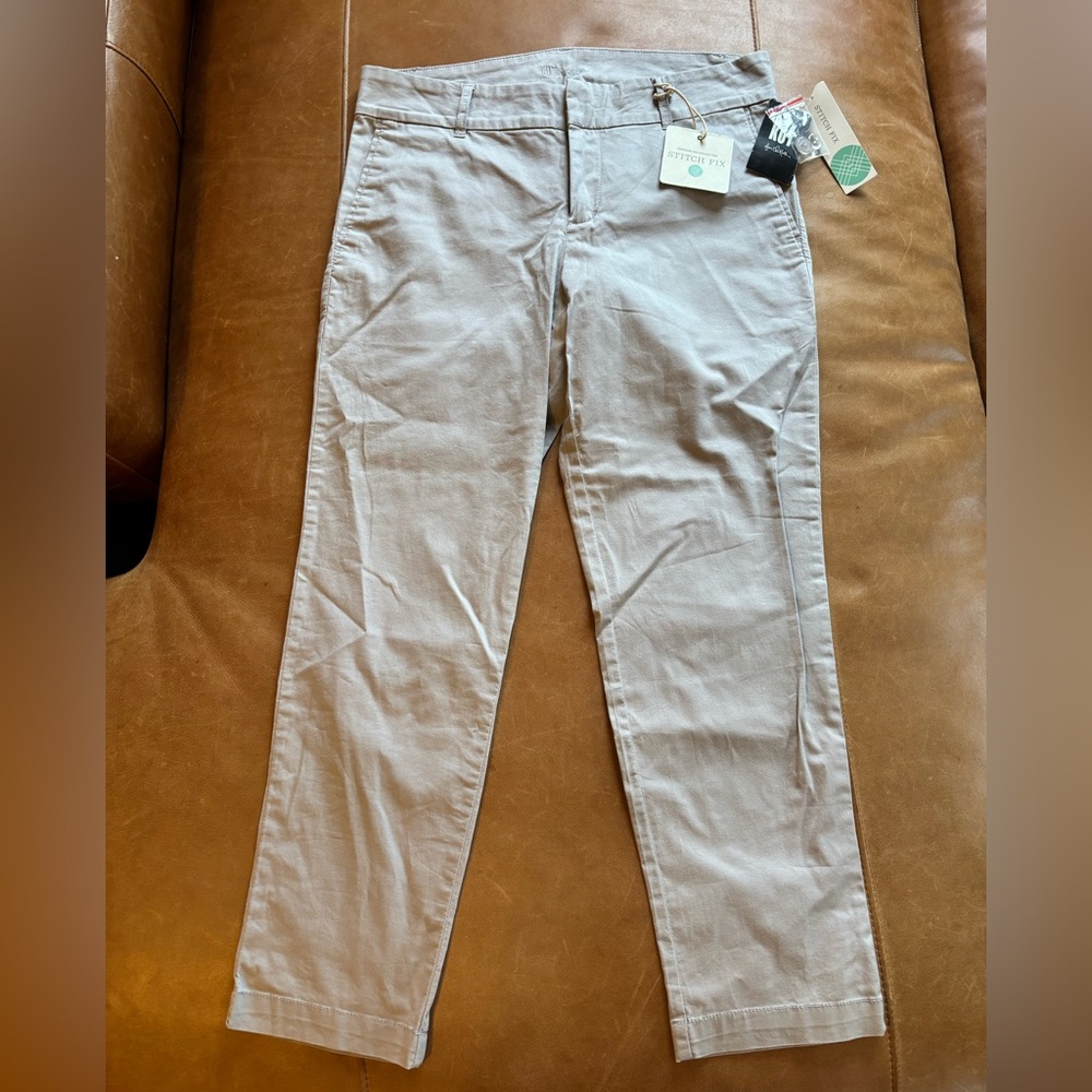 Kut from the Kloth Light Gray Chinos